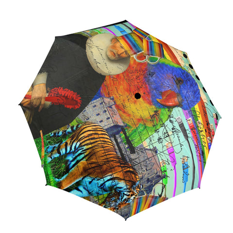 THE BIG PARROT I Semi-Automatic Foldable Umbrella