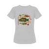 Fish 2 Women's Printed Cotton Tee Shirt