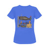 The Whale And The Hoopoe Women's Printed Cotton Tee Shirt