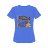 whale and hoopoe 1 3 5 Women's T-Shirt in USA Size (Front Printing Only)