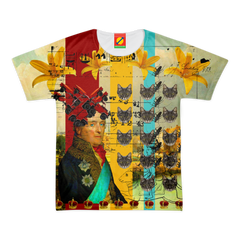 A HAT OF JEEPS Women's All Over Print Tee