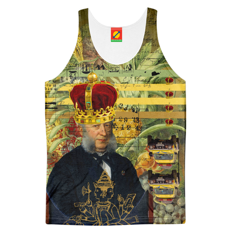 THE FOUR CROWNS Men's All Over Print Tank Top