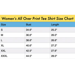 A HAT OF JEEPS Women's All Over Print Tee